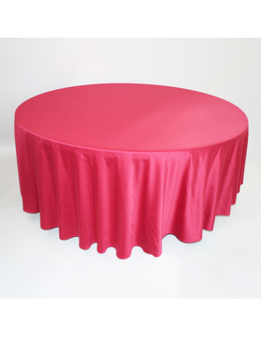 Mantel redondo premium Ocasión mesa 180 rojo