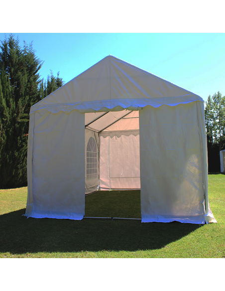 Carpa 4x6 XXL vista frontal puerta