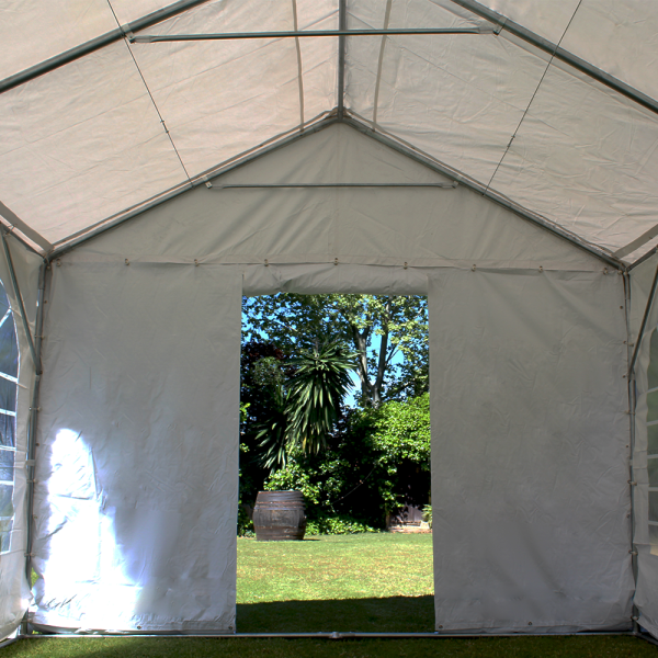 Carpa 4x6 XXL vista interior puerta