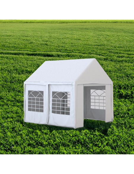 Carpa 3x3 par eventos, plegable y con laterales