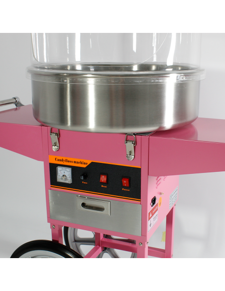 Algodonera con carrito