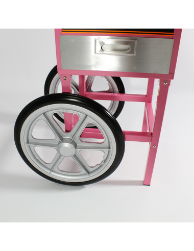 Algodonera con carrito