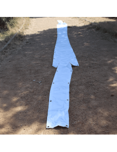 Calha de PVC Branca 2