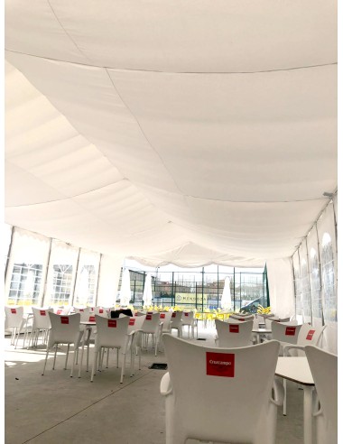 Teto Duplo Ignífugo para Tendas