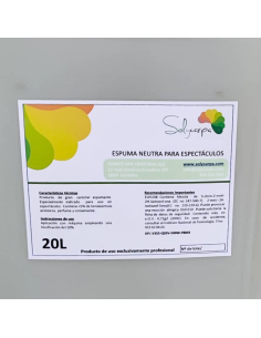 Garrafa de 20 litros con espumógeno para fiesta de la espuma. 2