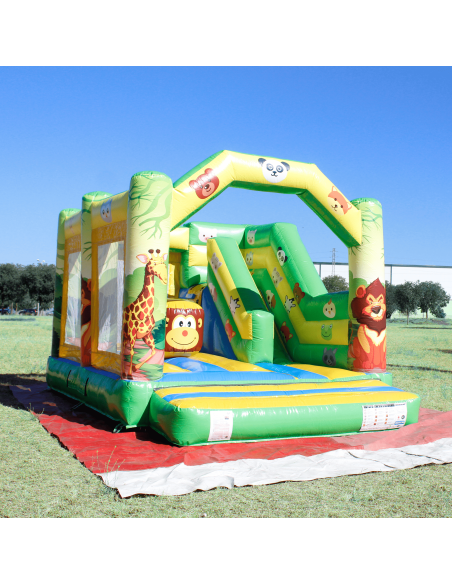 Castelo Insuflável Compacto 5x3 com Escorrega (SELVO)