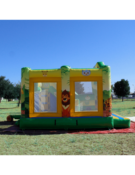 Castelo Insuflável Compacto 5x3 com Escorrega (SELVO)