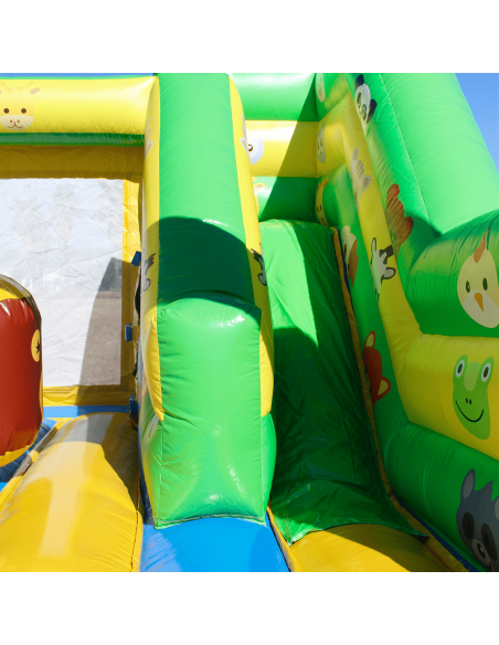 Castelo Insuflável Compacto 5x3 com Escorrega (SELVO)