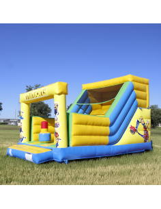 Castillo hinchable Tobogán 7x5 Minions 2