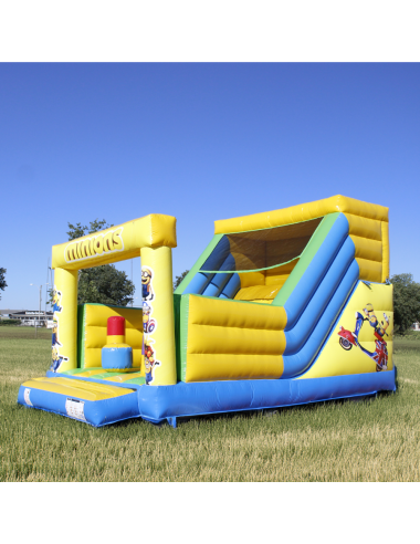 Castelo Insuflável Escorrega 7x5 Minions