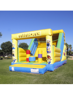 Castelo Insuflável Escorrega 7x5 Minions