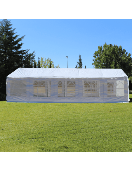 Carpa 5x10 económica vista lateral