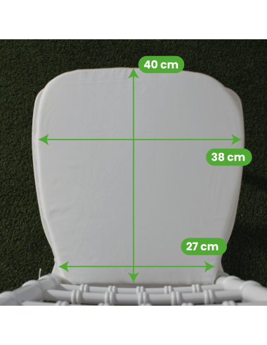 cojín silla palillería medidas