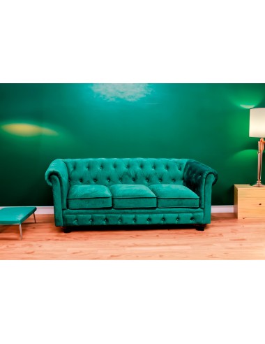 Sofá Chesterfield 3 Lugares