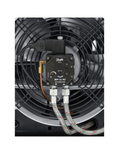 Cañón de Calor por detrás detalle