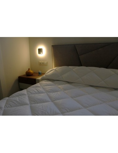 Nórdico de microfibra cama lado