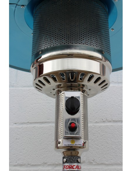 Estufa tipo seta mitad