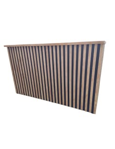 barra de bar nogal plegable listones