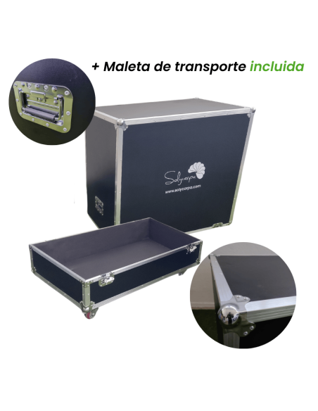 Canhão de Espuma para Festas com Mala