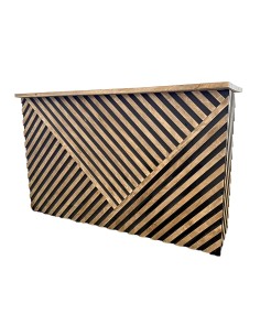 Barra de Bar Nogal Plegável Espiga