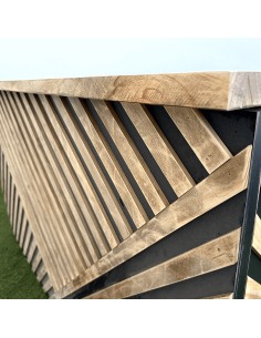 Barra de Bar Nogal Plegável Espiga 2