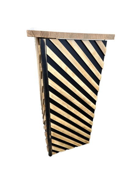 Barra de Bar Nogal Plegable Espiga lateral