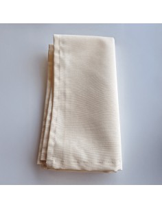 Servilleta color crema
