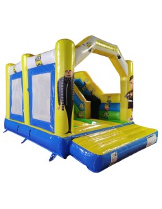 Castillo Hinchable con tobogán nimions 5x3