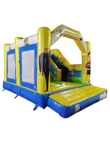 Castillo Hinchable con tobogán nimions 5x3