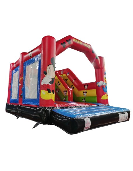 Castillo Hinchable con tobogán Ratón Miguel 5x3