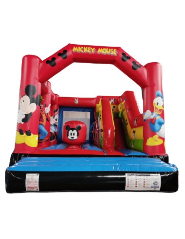 Castillo Hinchable con tobogán Ratón Miguel 5x3