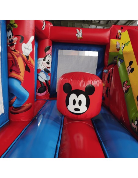 Castelo Insuflável com escorregador Ratinho Miguel 5x3