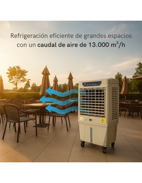 Enfriador evaporativo industrial 13.000 m3