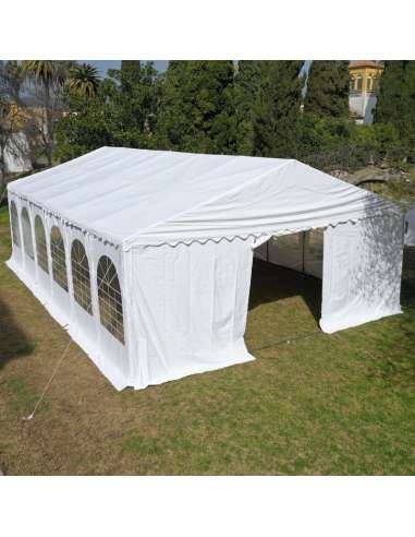 Carpa 8x12 XXL vista trasera