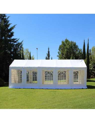 Carpa para fiestas 3x10 vista lateral