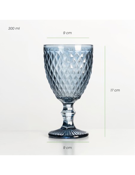 Taça Sidari cores esculpidas