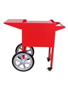 Carrinho para máquina de pipocas