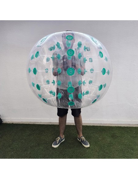 Pack de 2 Bolas de Choque Inflables Verdes