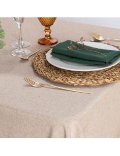 Mantel Rectangular Hilo Rústico 2