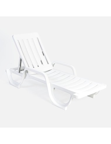Espreguiçadeira reclinável Malibu com braços