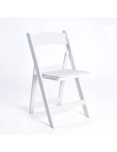 Silla Plegable Blanca Americana