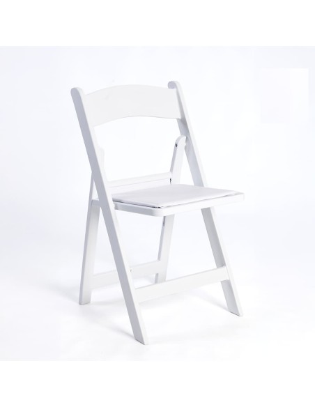 Silla Plegable Blanca Americana