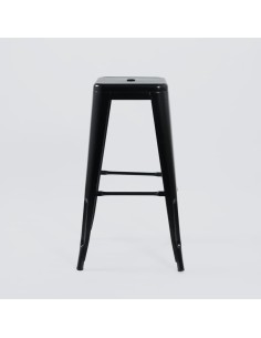 Taburete Tolix Negro 2