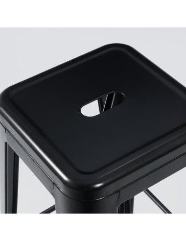 Taburete Tolix Negro