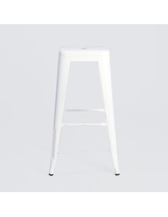Taburete Tolix Blanco 2