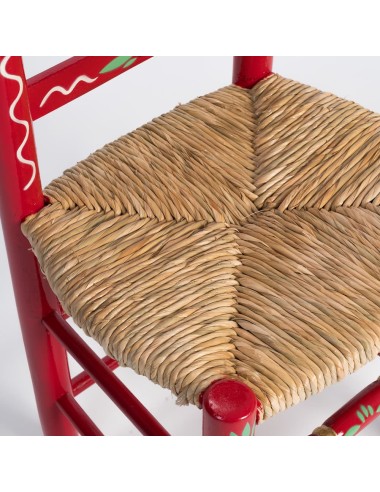 Silla Sevillana de Madera Artesanal