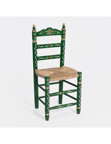 Pack de mesa e quatro cadeiras verde Sevillanas