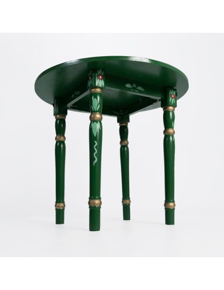 Pack de Mesa y Cuatro Sillas Sevillanas verde