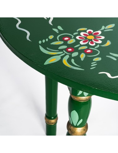 Pack de Mesa y Cuatro Sillas Sevillanas verde