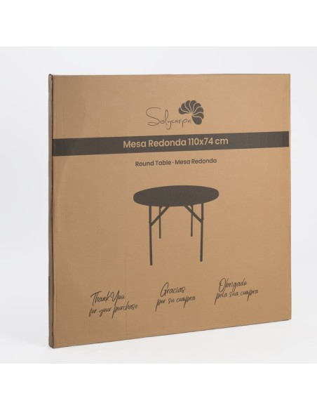 Mesa Redonda 110x74 cm